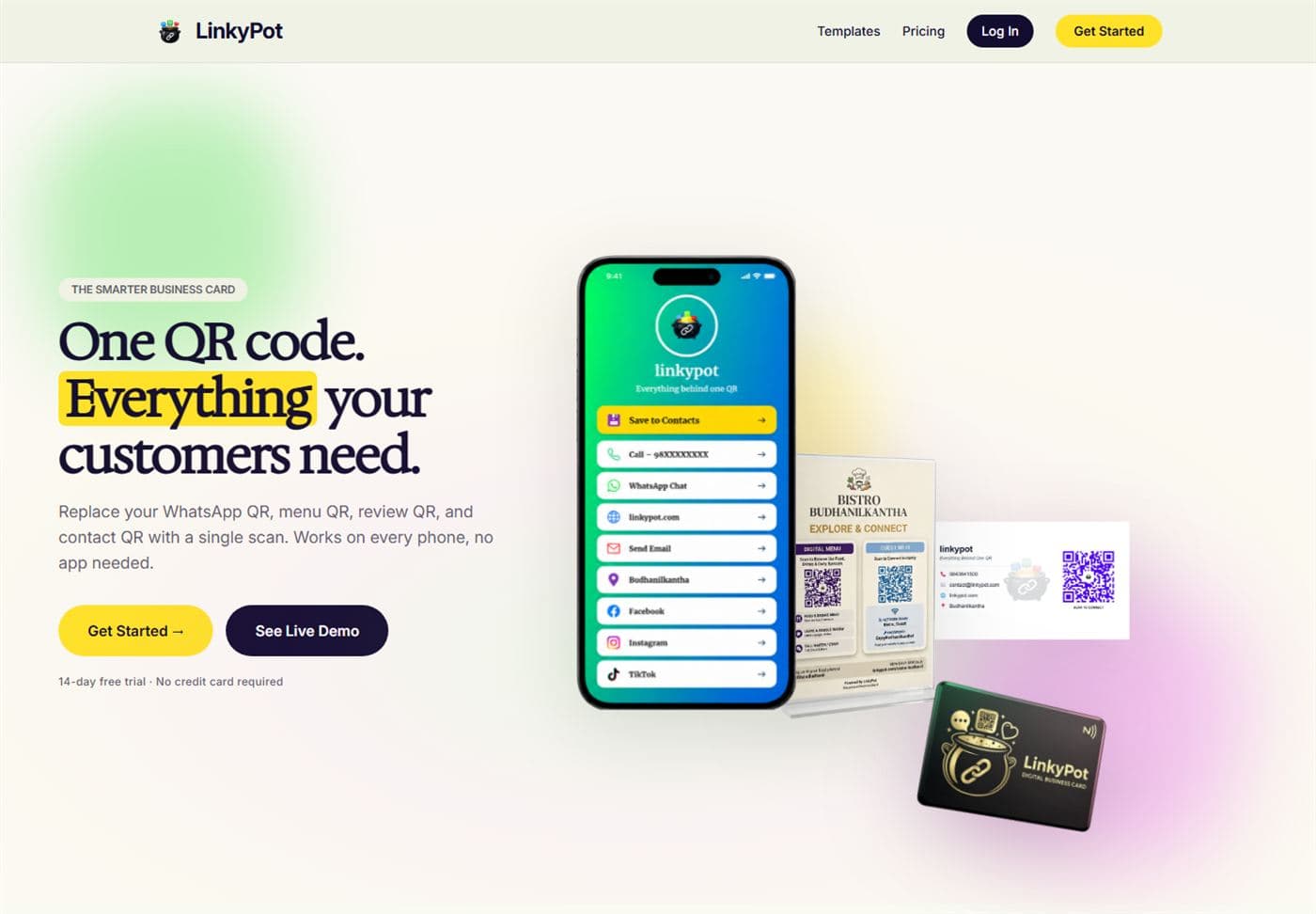 Linkypot — screenshot